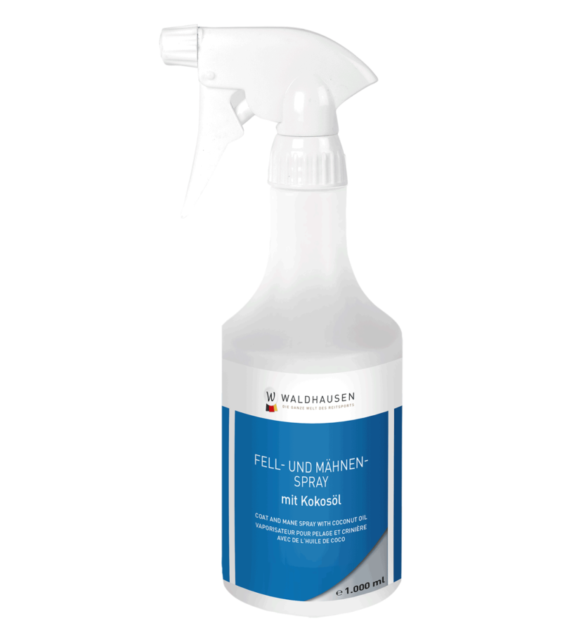 Fell- und Mähnenspray mit Kokosöl