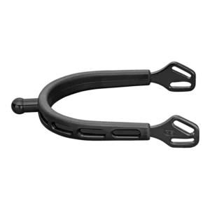 ULTRA fit EXTRA GRIP Sporen "Black Series" - Edelstahl rostfrei anthrazit, 20 mm kugelförmig