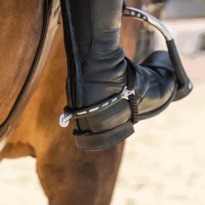 ULTRA fit EXTRA GRIP Sporen - Edelstahl rostfrei, 30 mm abgerundet mit großem Ballrad