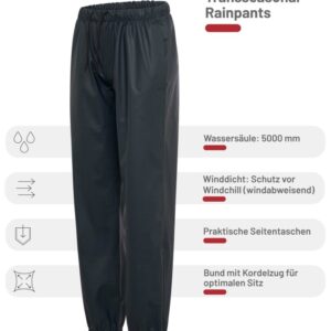 eaSt Transseasonal Rainpants - black