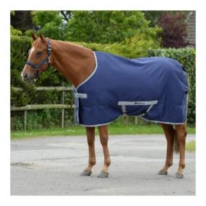Bucas Stalldecke Freedom Twill Sheet 0g - navy/silber