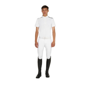 Equestro Herren Turniershirt slim kurzarm