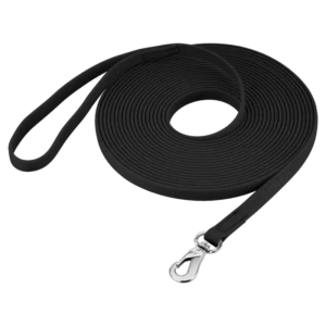 Sprenger BioThane® Footballgrip Longe 10m, schwarz