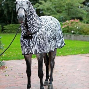 Fliegendecke Zebra inkl. Halsteil