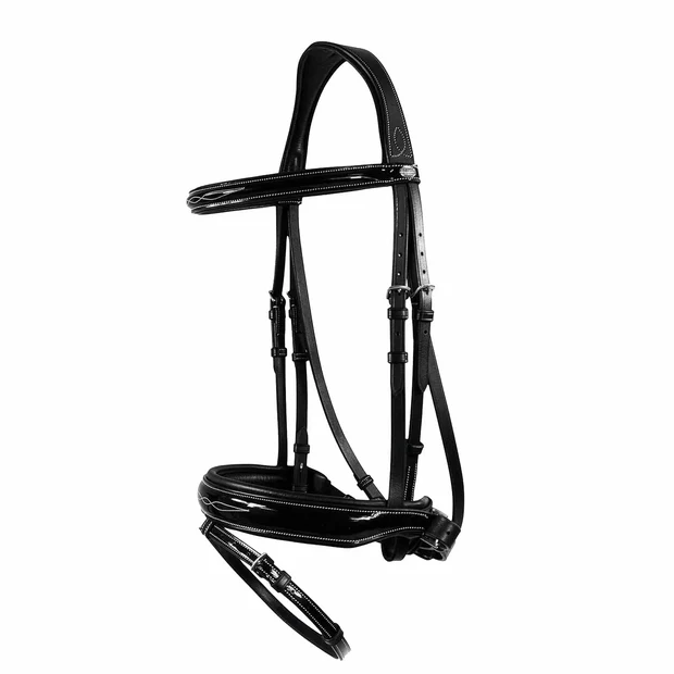 EQUEST Trense Glossy Seams - schwedisch – Bild 3